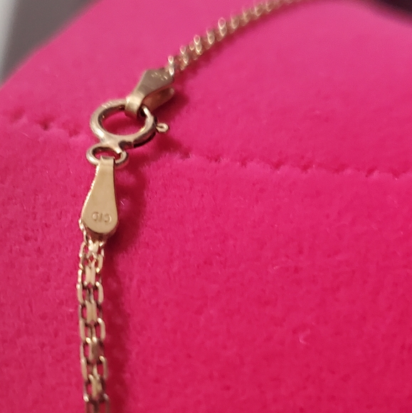 10K Gold Gemstone Necklace - Picture 5 of 9